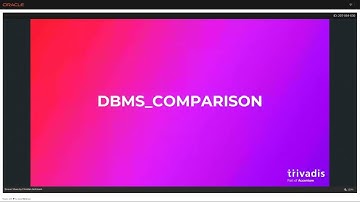 Hey DBMS_COMPARISON! - Are my Tables in sync? by Christian Gohmann