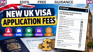 UK Visa Fees FULL COST BREAKDOWN | Visitor, Skilled Worker, Student, Spouse Visa & ILR Fees