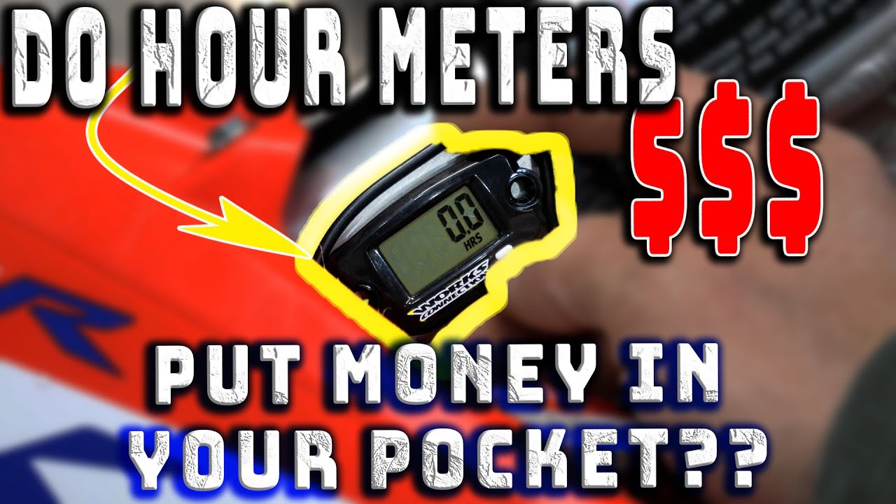 Why you NEED and hour meter on your dirt bike Higher resale value