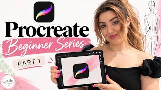 First Time Using Procreate | Beginner Series Part 1 | Procreate Basics for Fashion Illustrator