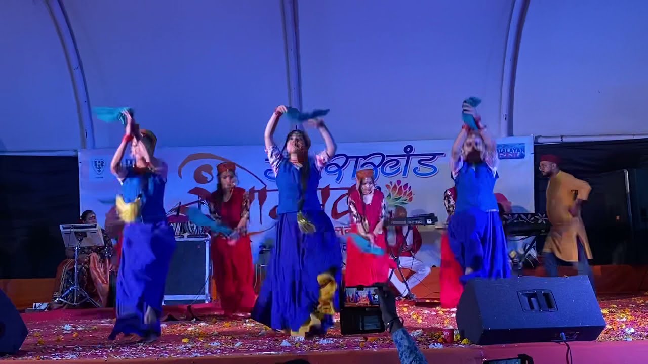 Himala Haaun Kauta   Narendra Singh Negi Anuradha Nirala  Dance at Uttarakhand Rangotsav 2021