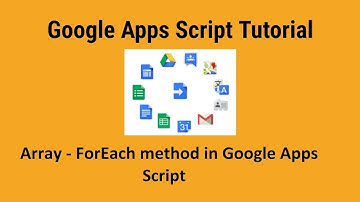 For Each method in Array - Google apps Script