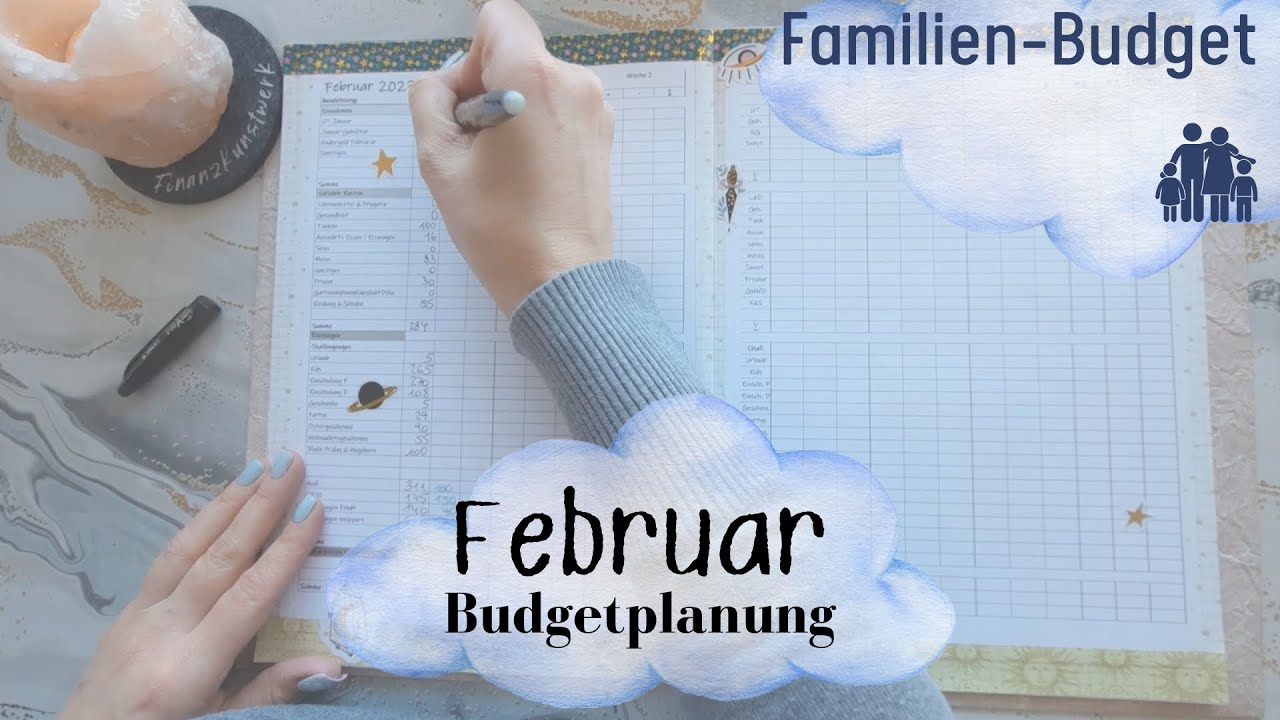 Budgetplanung Februar | Welche Spartöpfe bekommen wieviel Geld? 🧐