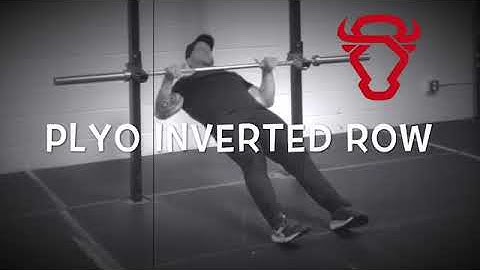 Plyo Inverted Row