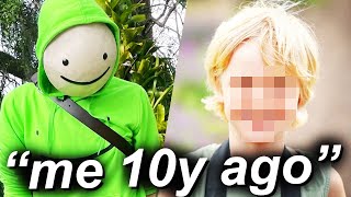 Dream Reacts To Himself As a Kid + Face reveal