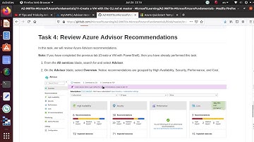 AZ 900 Microsoft Azure Fundamentals  LAB 11 Create a VM with the CLI - az vm create, az vm show/stop