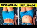 INSTAGRAM VS REALIDADE  34 Truques Com Fotos e Com Câmeras, Situações Divertidas da Vida