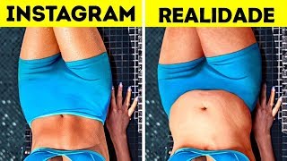 INSTAGRAM VS REALIDADE 34 Truques Com Fotos e Com Câmeras, Situações Divertidas da Vida INSTAGRAM VS REALIDADE 34 Truques Com Fotos e Com Câmeras, Situações Divertidas da Vida