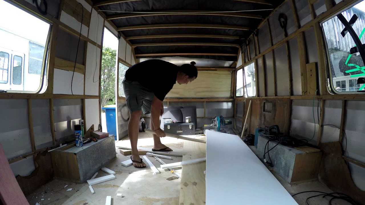 caravan insulation and framing YouTube