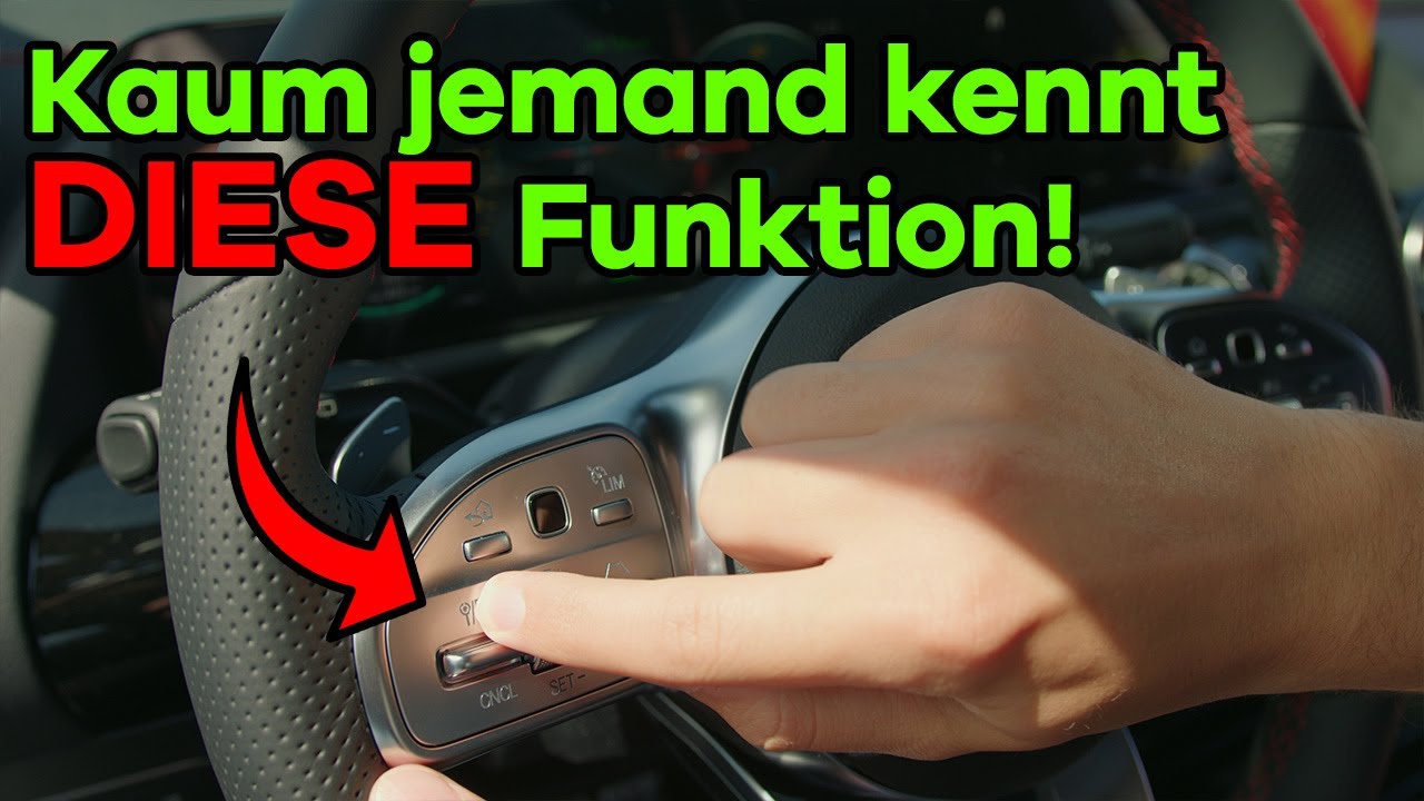 Du Sitzt Im Mercedes Und Siehst Aus Wie Ein Loser Mercedes Cockpit: ALLE Knöpfe und ihre Funktionen | NIEMAND kennt sie