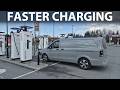 Mercedes eVito charging test