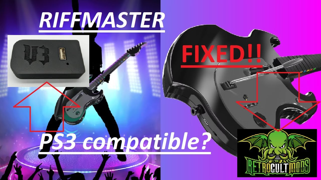 How To Get PDP Riffmaster To Work On Ps3 YouTube