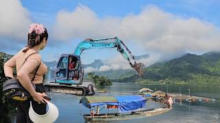 FULL VIDEO: 100 days of excavator and dump truck work in the countryside