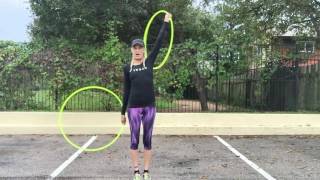 Twin hoop tutorial with Jasmine Kienne: Wall Plane CAPs (aka btb CAPs)