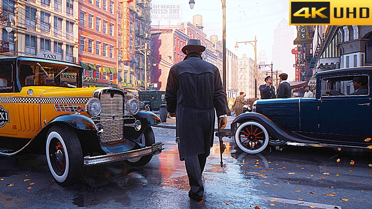 Mafia - Realistic Ultra Graphics Gameplay [4K 60FPS] Definitive Edition