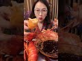 【大食い_FOODTV】シーフードはタコ、カニ、アサリです。 。 。シーフードはおいしいです。シーフードは好きですか。