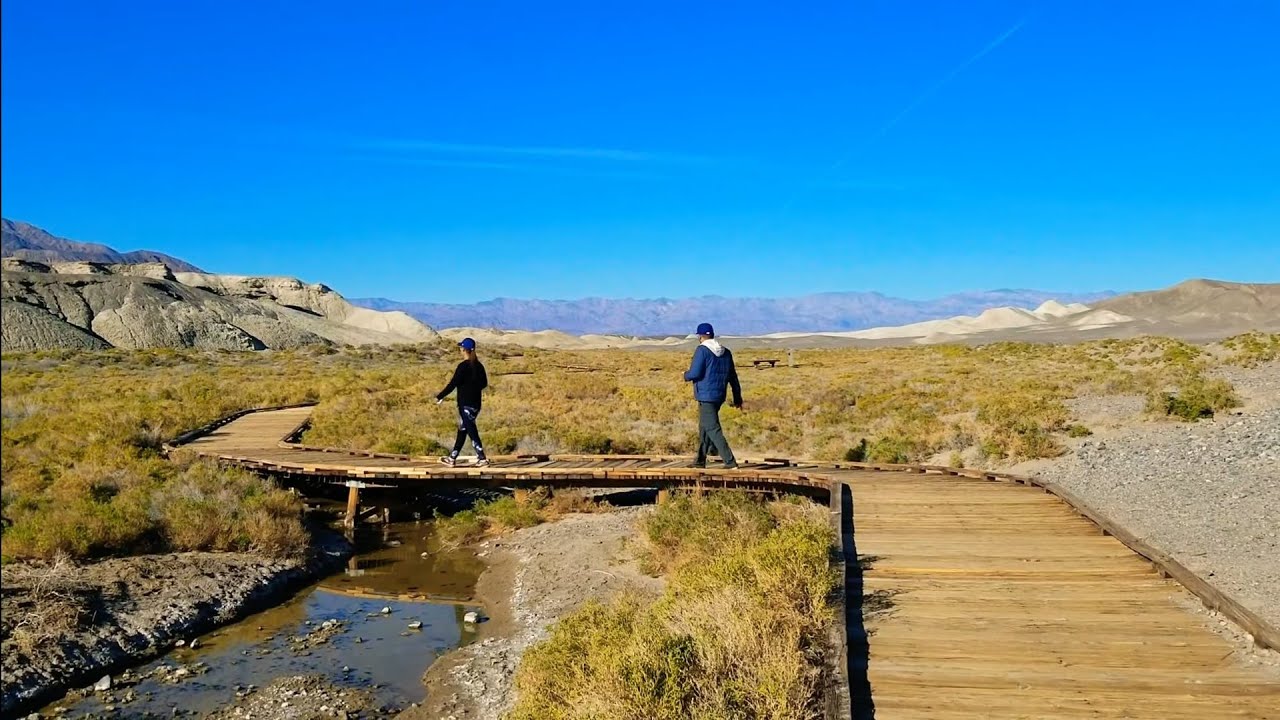 Salt Creek Interpretive Trail / Death Valley, California.