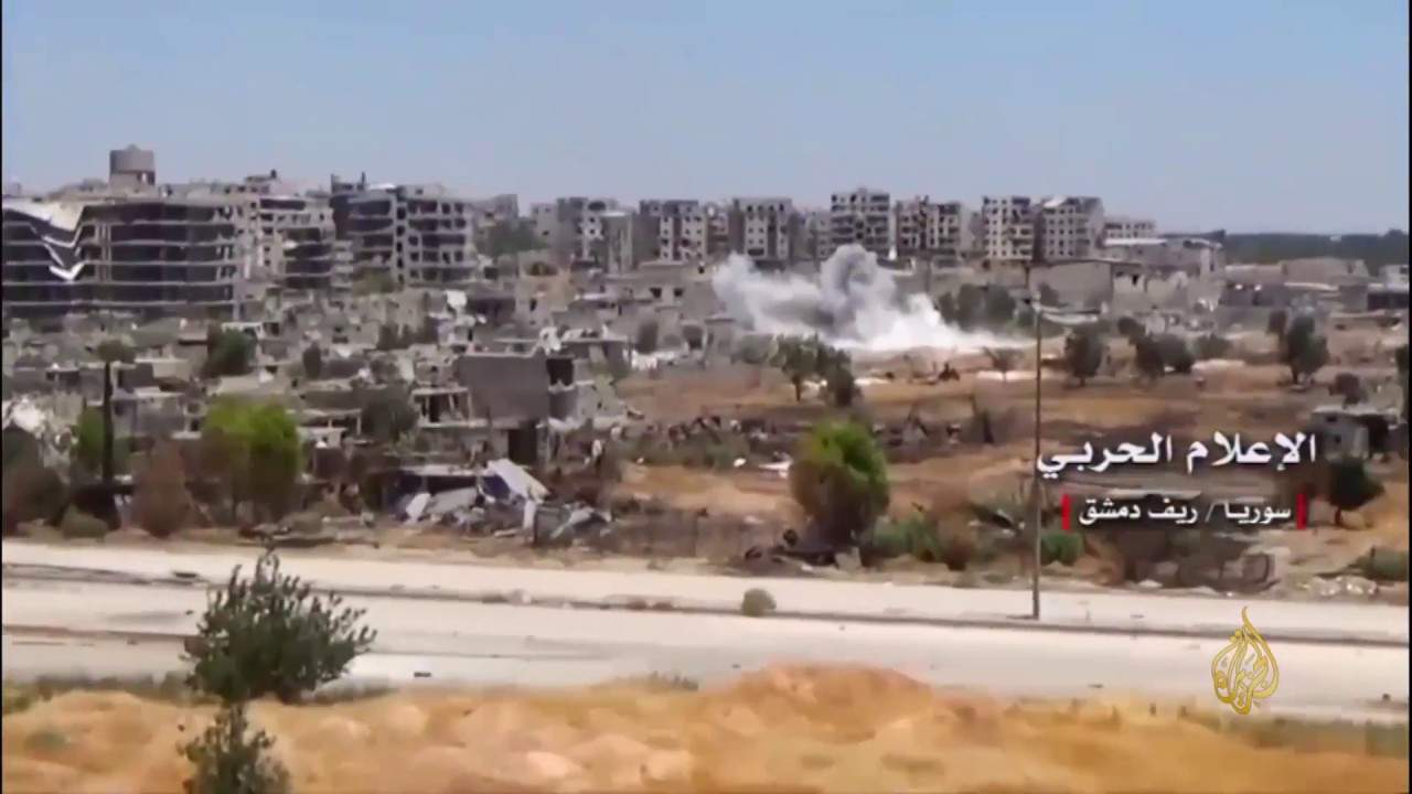 هجوم عنيف لقوات النظام على أطراف حي جوبر