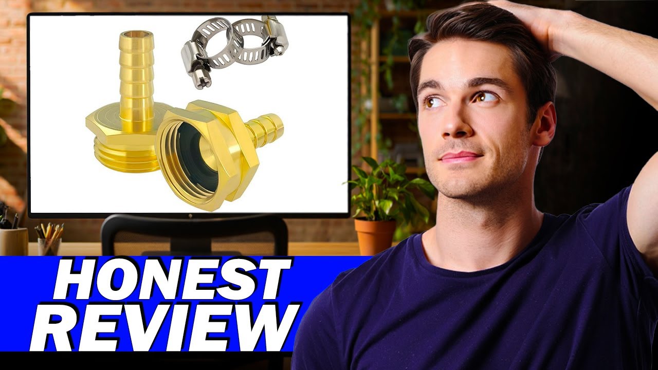 Обзор ремкомплекта для садового шланга Hooshing 3/8 — как починить латунный соединитель, чтобы он...