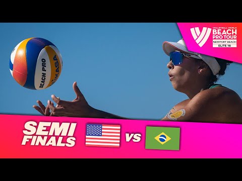 Donlin Denaburg Vs Ana Patrícia Duda Semi Final Highlights Newport Beach 2025 BeachProTour