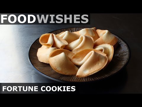 Video: How To Make Fortune Cookies