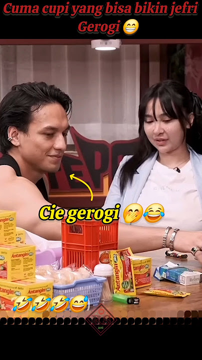 Cuma cupi cupita yang bisa buat jefri salting 🤭 #shorts #jefrinichol #cupicupita