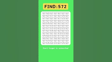 Find odd numbers - 572 - #odd #quiz #braintest