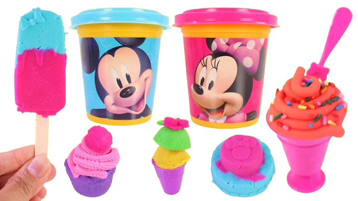 Minnie Mouse Softee Dough Clay Creations Simple Ar...