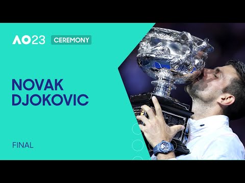 Men's Final Ceremony | Novak Djokovic v Stefanos Tsitsipas | Australian Open 2023