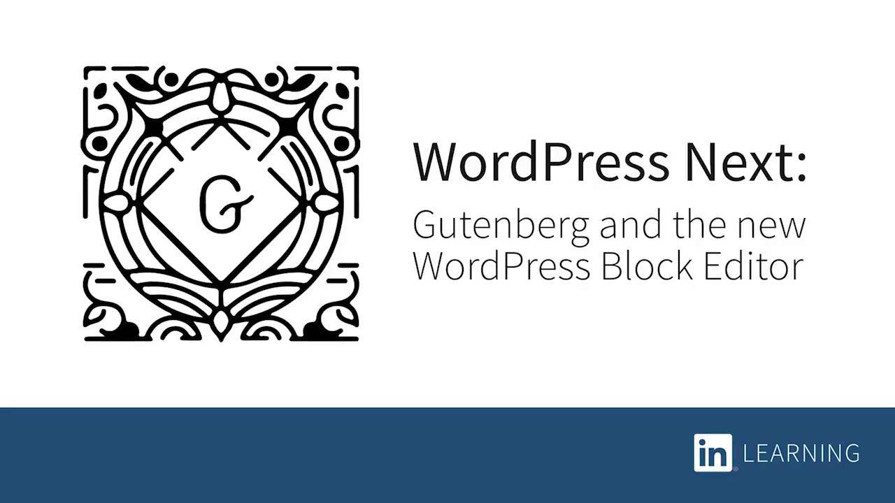WordPress Next: Gutenberg and the new WordPress Block Editor - YouTube