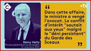 Un an de prison avec sursis requis contre Éric Dupond-Moretti - Le 5/5 - C à Vous - 15/11/2023