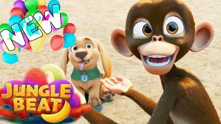 New! Puppy, Rhino & Ball | Jungle Beat Story Time: Munki & Trunk | Kids Cartoon 2023