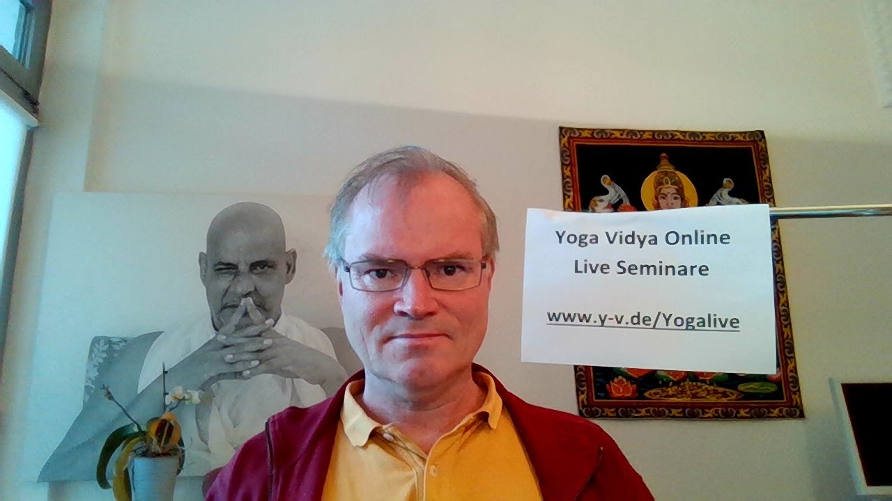 Yoga Vidya Live Online Seminare erlebe Yoga bei dir zuhause YouTube