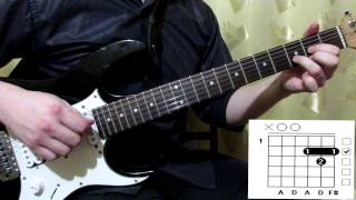 Russell Simins  Comfortable Place cover how to play guitar lesson