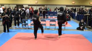 Long Form 4 Team Forms at the Long Beach Internationals  -  #kenpo #kenpokarate #americankenpo