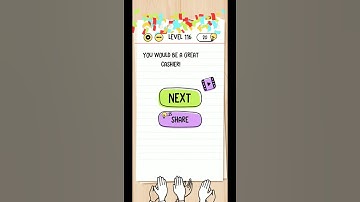 Brain Test Tricky Puzzle Level 116 Walkthrough