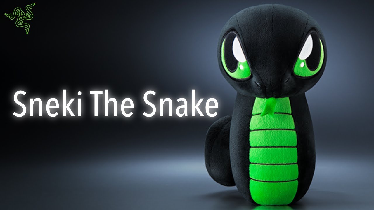 Sneki The Snake: Razer's Plushie! - YouTube