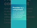 What is Provider in React Native? Explained in 30 seconds ⚛️ #reactnative #tech  #codinginterview