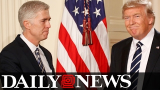 President Trump nominates Denver judge Neil Gorsuch to Supreme Court