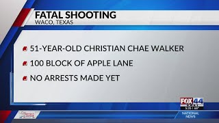 Man killed in Wednesday Waco shooting identified