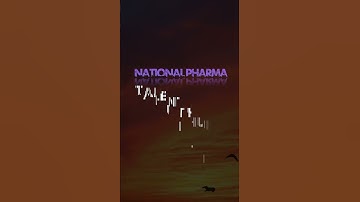 NATIONAL PHARMA TALENT HUNT EXAMINATION