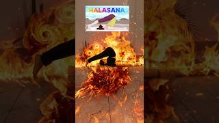 halasana #yogalife #manisha chauhan #viralshort #dailyvlogs
