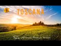 Toskana, İtalya 4K Ultra HD Büyüleyici Toskana manzaraları rahatlatıcı müzik eşliğinde