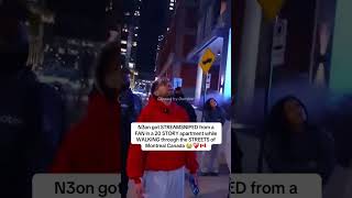 N3on got STREAMSNIPED from a FAN in a  apartment while WALKING through the STREETS of Montreal 😭❤️‍🩹