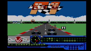 F1 - Sega Master System Gameplay