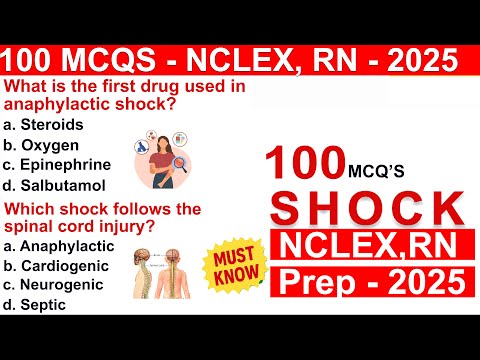 shock || shock types and management || Hypovolemic Shock, Anaphylactic Shock, Septic Shock - #nclex