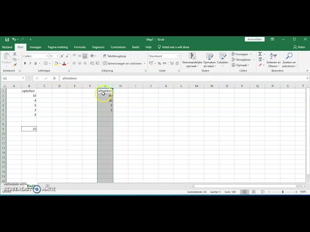 Snel een kostenoverzicht maken (met Excel) - YouTube Snel Een Kostenoverzicht Maken (Met Excel) - Youtube