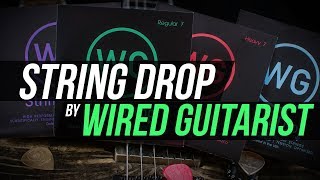 wired guitarist - stringdrop strings