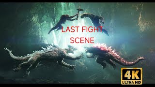 Godzilla & Kong vs Skar King & Shimo Full Fight Sence 4K HD🥵 ||
