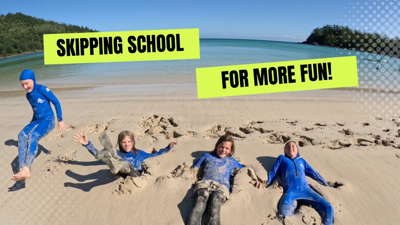 Skipping school for Brampton Island